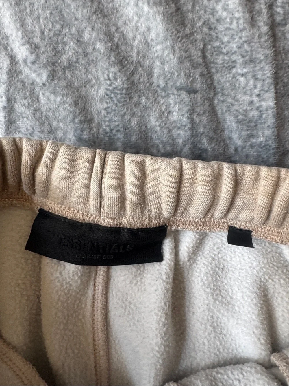 Fear of God Essentials Men’s Tan Beige Joggers